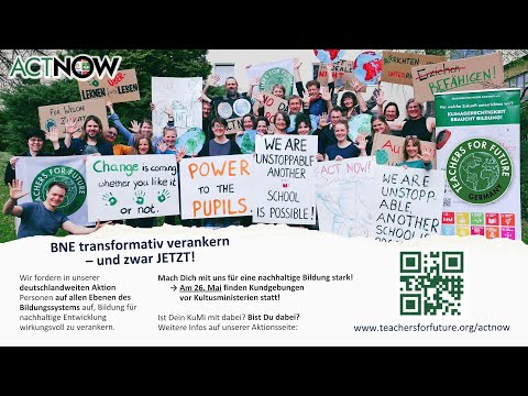 T4F - ACTNOW/BNE | Aktion zum 26. Mai 2023