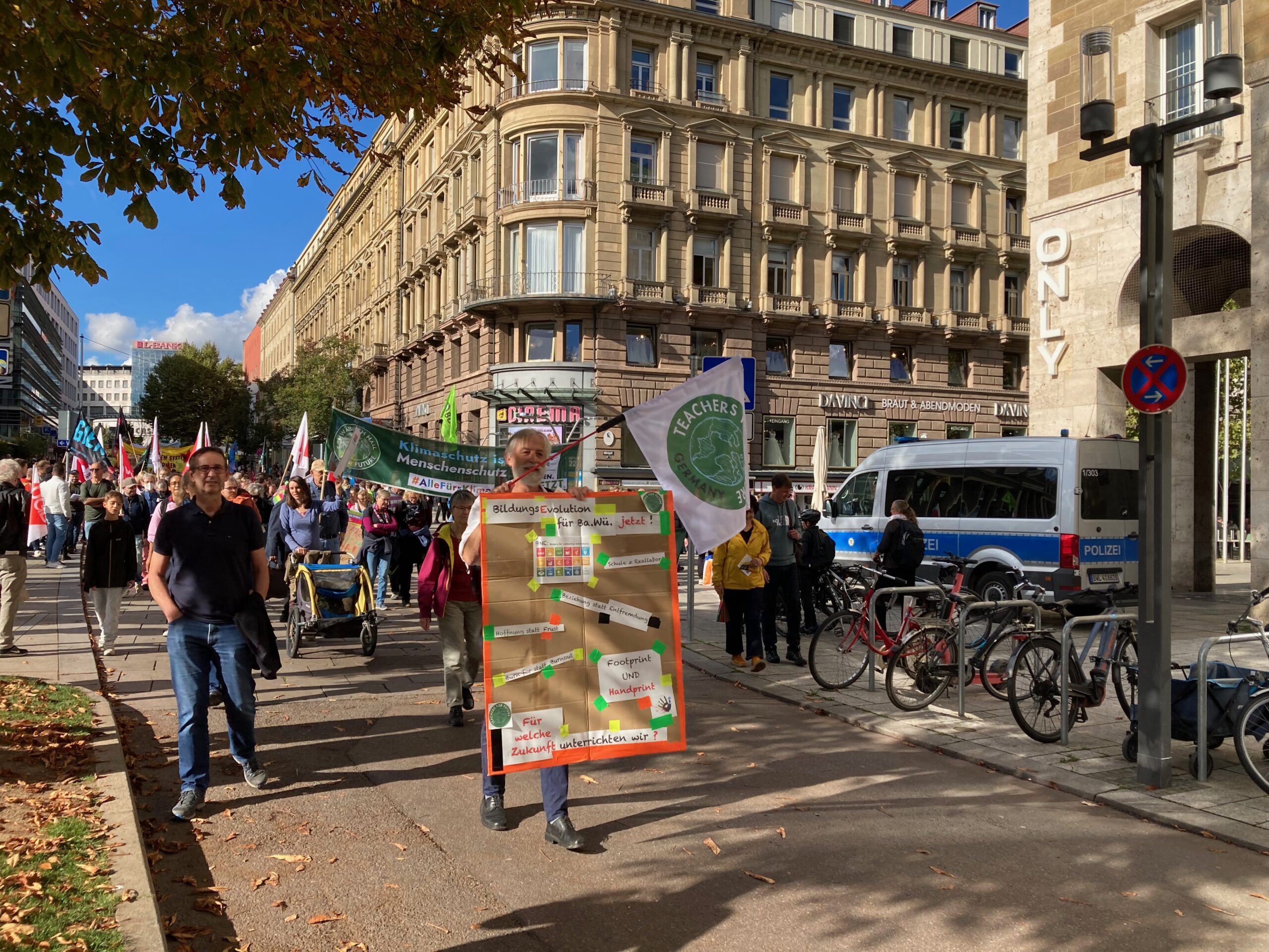 Teachers beim Solidarischen Herbst