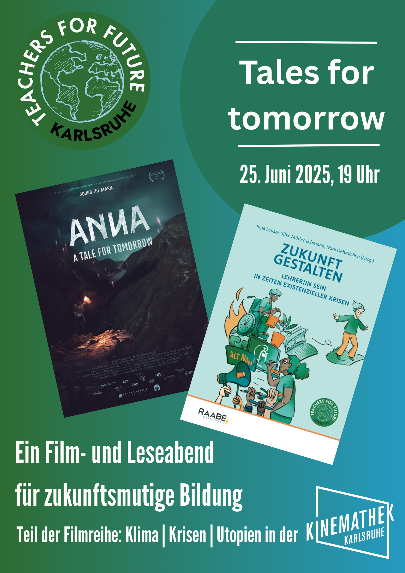 Tales for Tomorrow – Ein Film- und Leseabend für zukunftsmutige Bildung