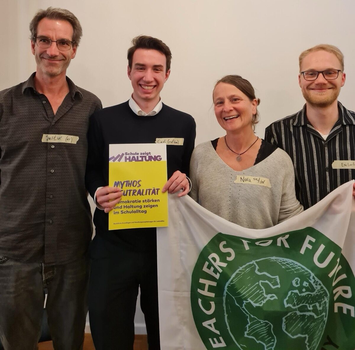 1. Workshoprunde: Demokratie im Klassenzimmer schützen – Handlungsstrategien für Lehrkräfte