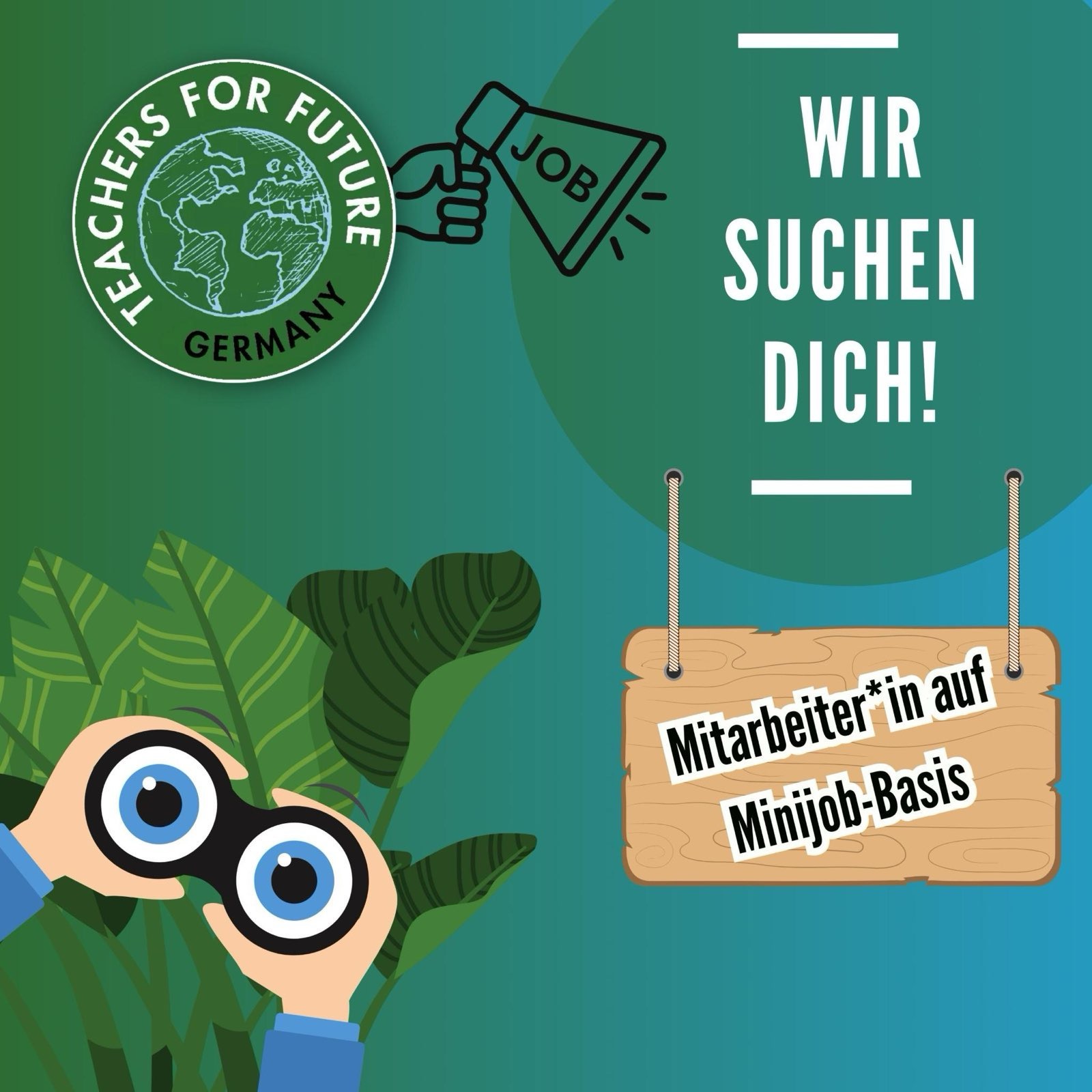 Stellenausschreibung: Wir suchen dich!