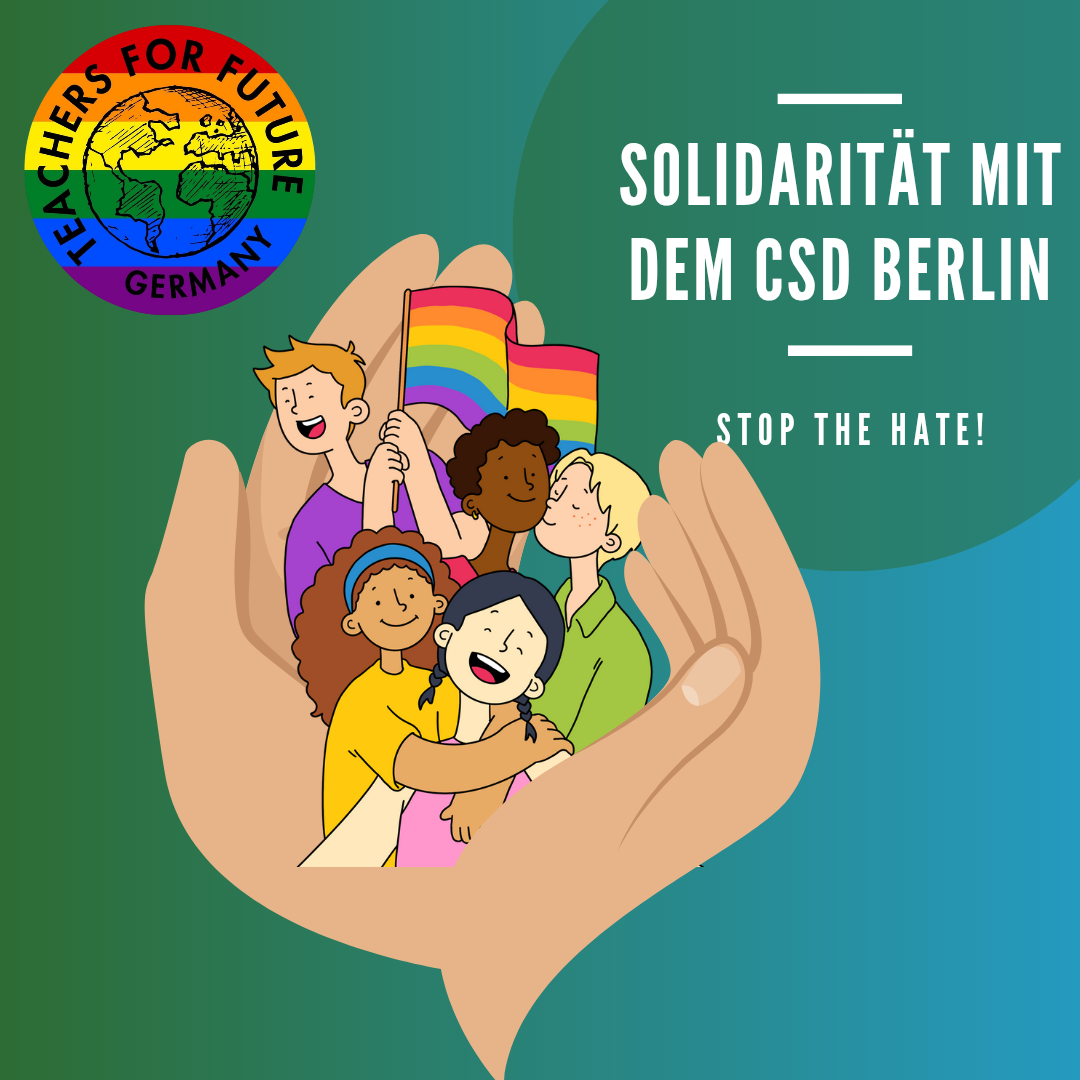 T4F support CSD: Stop the hate – protect queer kids!