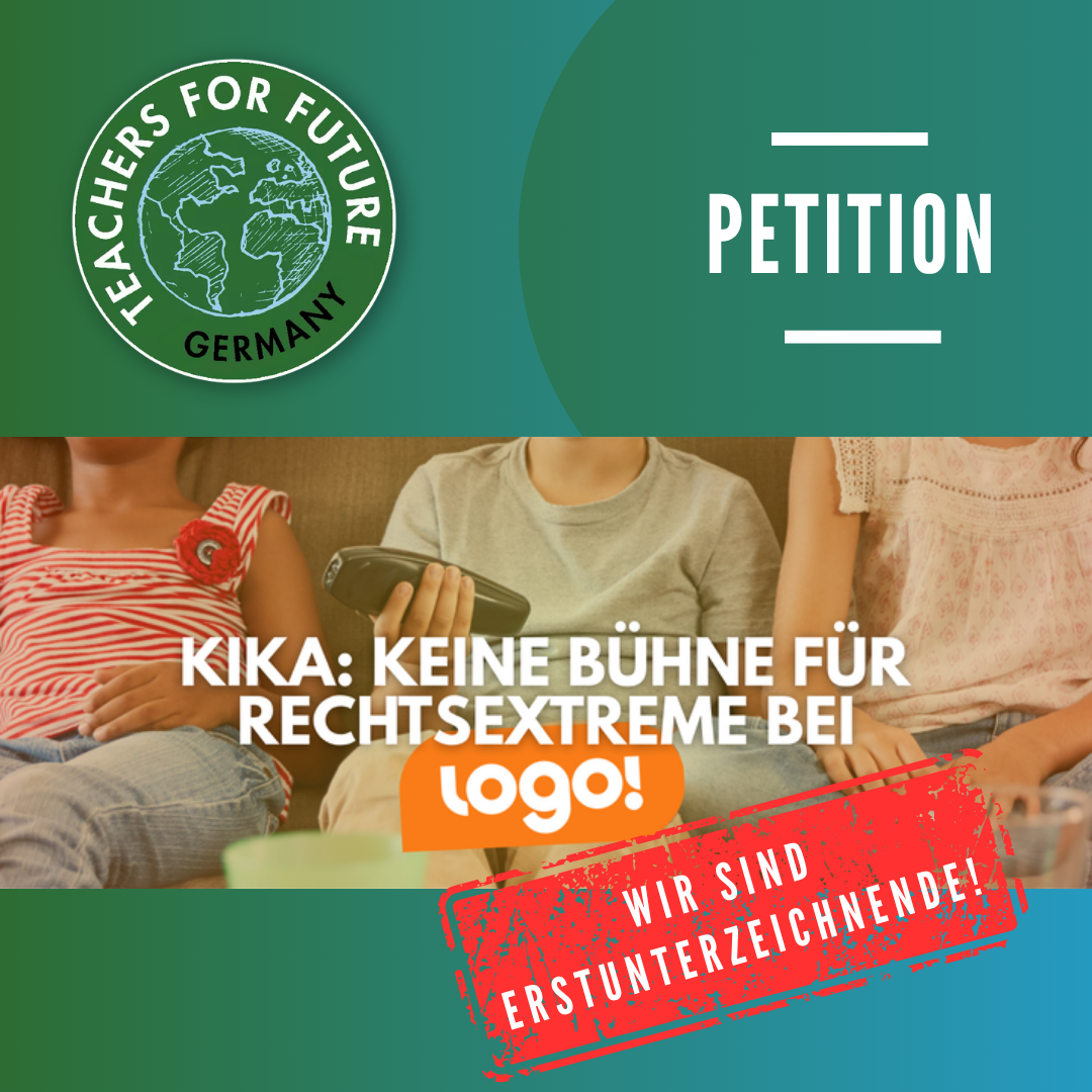 Petition: Keine Bühne für Rechtsextreme im Kinderfernsehen!